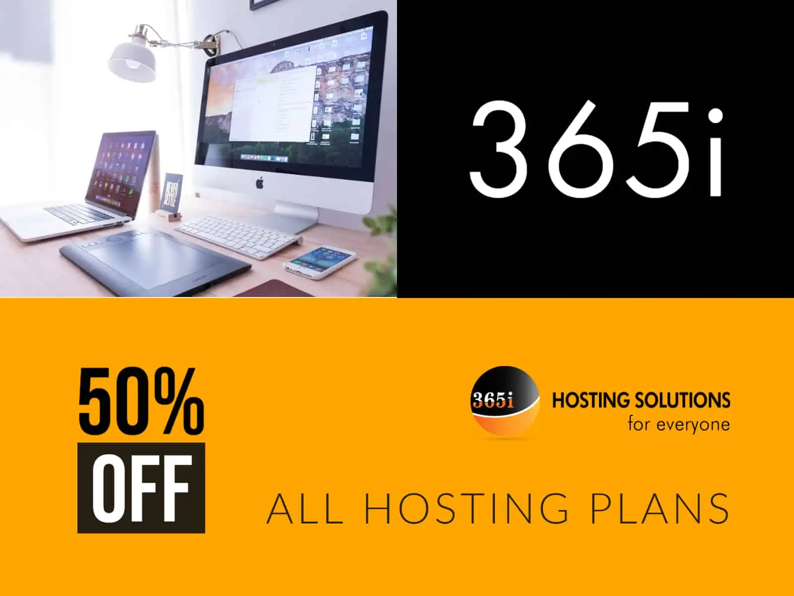 50% Off All Hosting