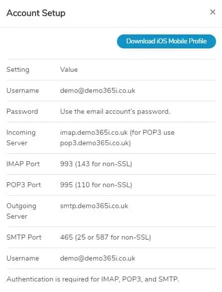 Download iOS Mobile Profile