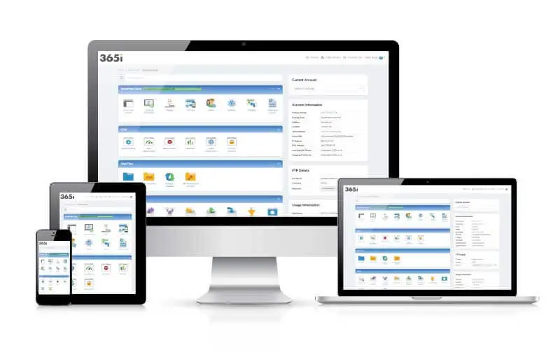 My365i Control Panel is Fully Responsive