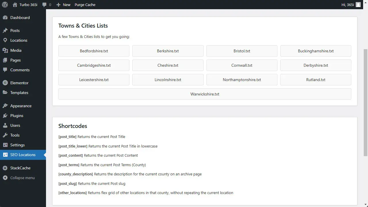 Simple shortcodes to easily create your local SEO landing pages and a host of included assets