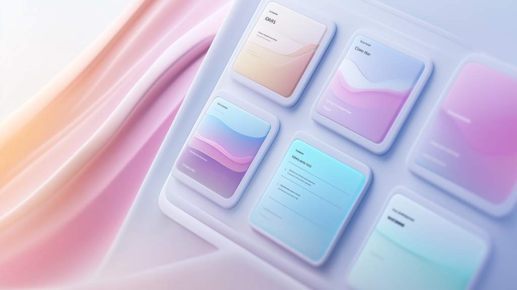Futuristic Neomorphism Design Concept