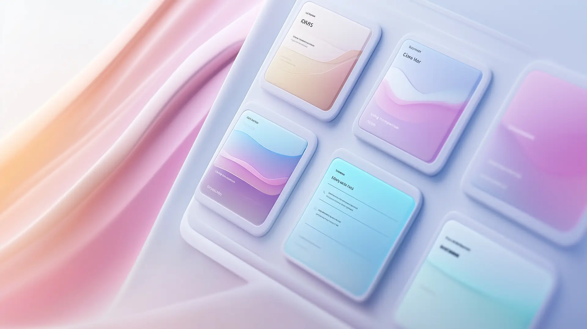 Futuristic Neomorphism Design Concept