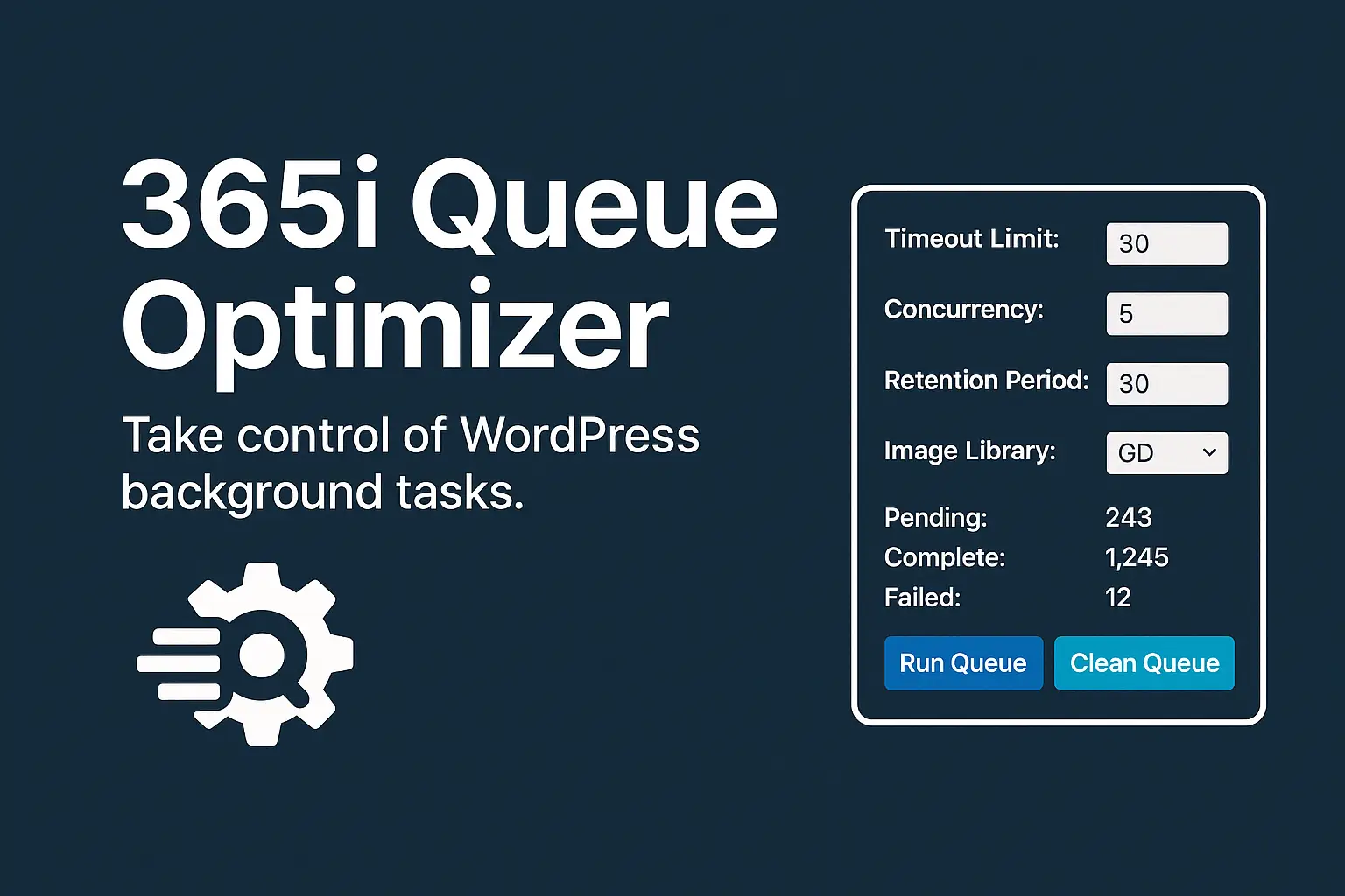 365i Queue Optimizer Poster