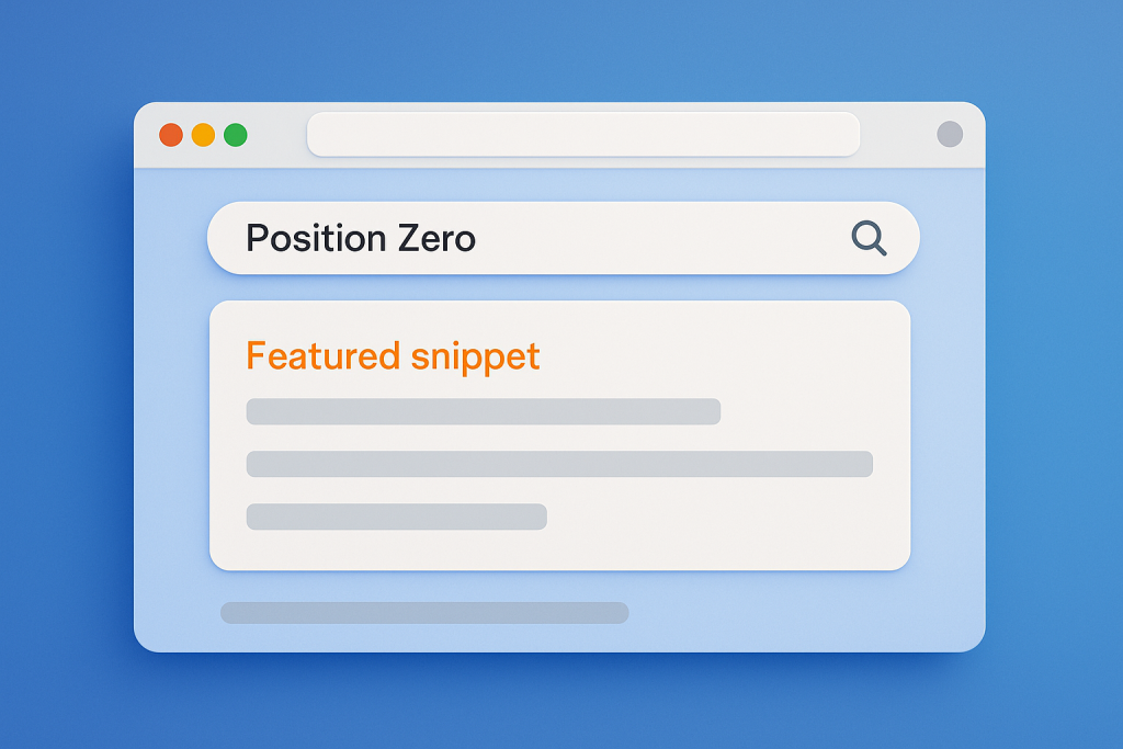 Position Zero Example