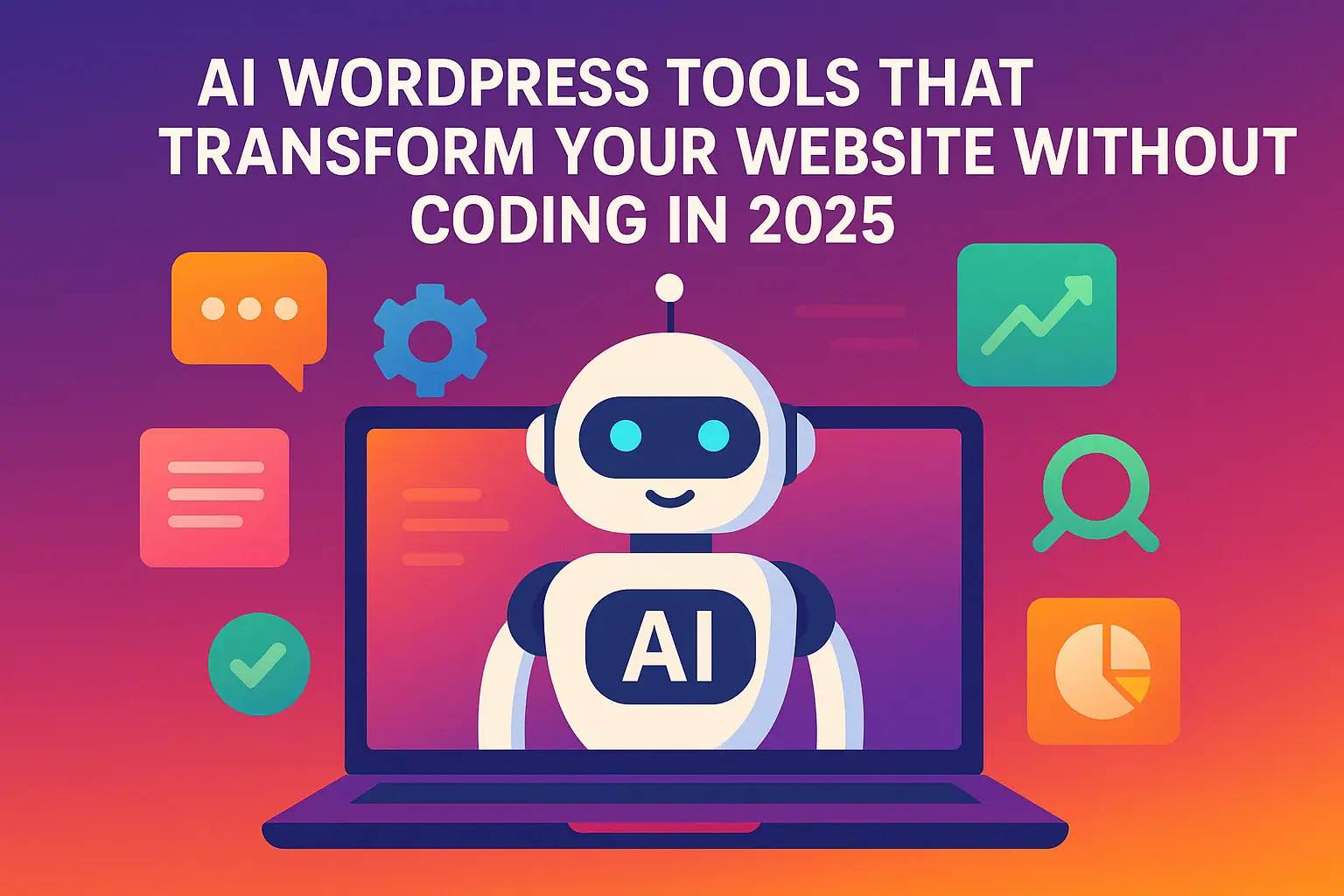 AI WordPress Tools That Transform Your Website Without Coding in 2025